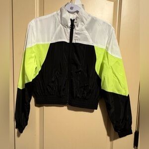 New Look cropped nylon windbreaker jacket